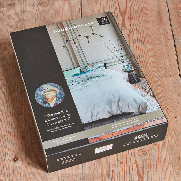 Beddinghouse x Van Gogh Museum Blossom Dekbedovertrek 200 x 200/220 cm - Grijs
