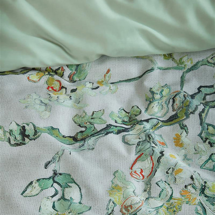 Beddinghouse x Van Gogh Museum Blossom Dekbedovertrek 240 x 200/220 cm - Grijs