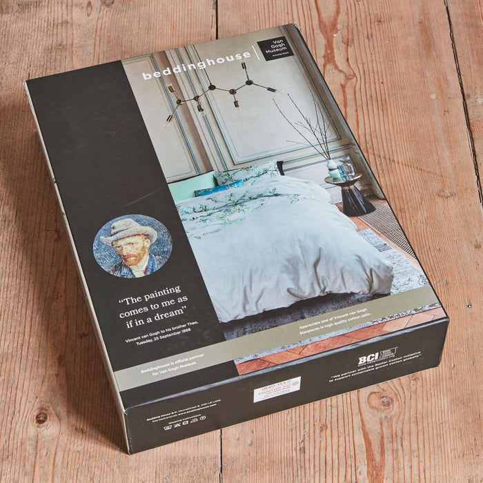 Beddinghouse x Van Gogh Museum Blossom Dekbedovertrek 240 x 200/220 cm - Grijs