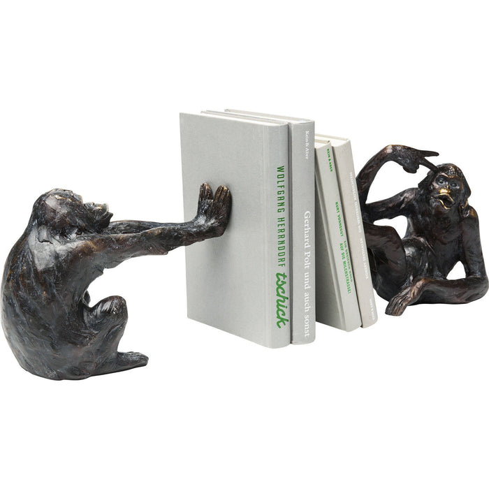 Boekensteun Monkey (2|Set) Kare Design