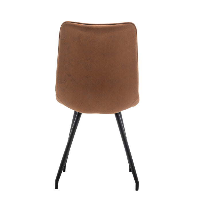 Furnihaus Eetkamerstoel Kick - Cognac - Set van 6