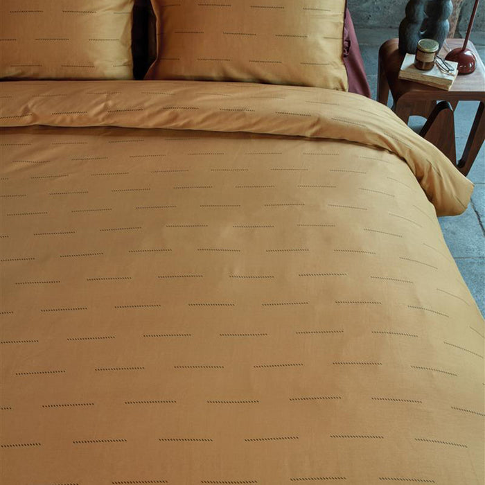 vtwonen Blurred Lines Dekbedovertrek 140 x 220 cm - Geel