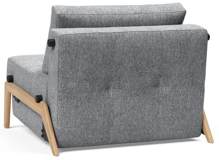 Innovation Cubed Slaapstoel Grijs | Eiken