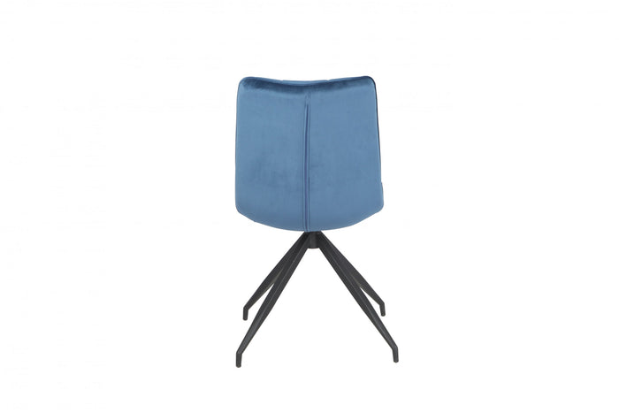 Furnihaus Eetkamerstoel Alex - Blauw - Set van 2