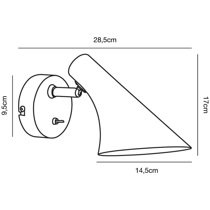 Nordlux Vanila Wandlamp