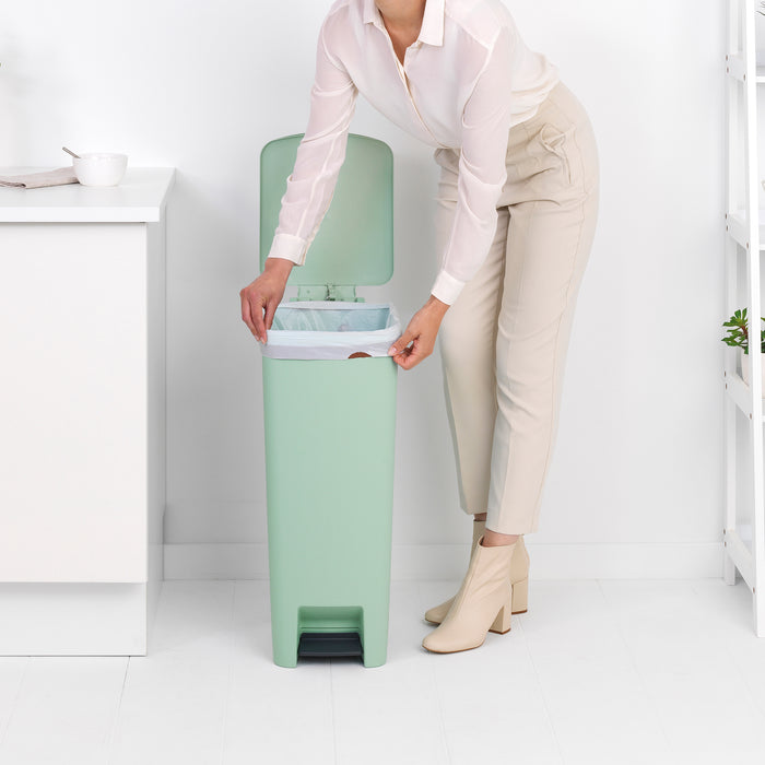 Brabantia StepUp Pedaalemmer 40 Liter - Jade Green