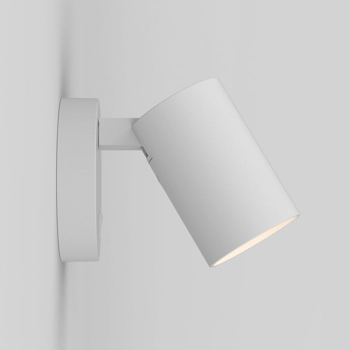 Astro Ascoli Single Switched wandlamp excl. GU10 structuur wit