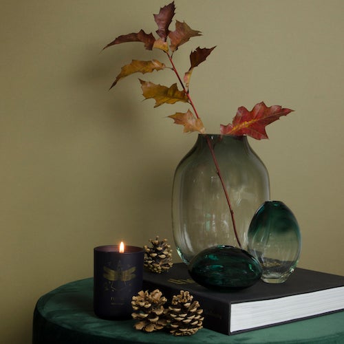 Home Delight - Vaas Flow groen 6,5 cm