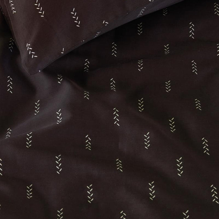 vtwonen Crops Dekbedovertrek - 200x200|220 - Donker Rood