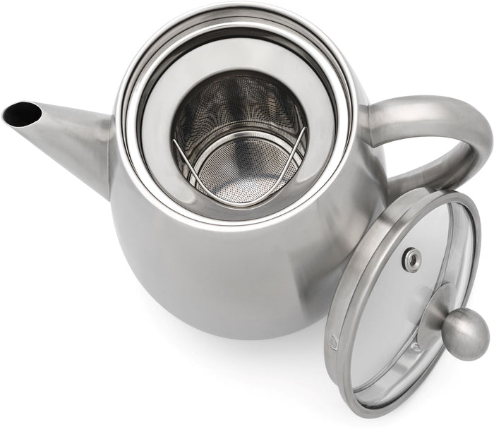 Bredemeijer Duet Eva Theepot 1,1 L - Zilver