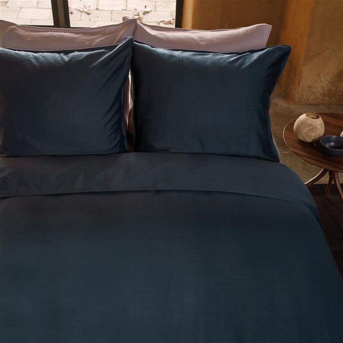 vtwonen Earth Dekbedovertrek 140 x 200/220 cm - Donkerblauw