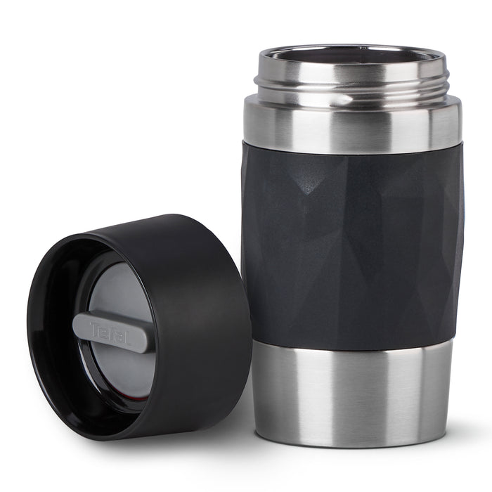 Tefal Travel Mug Compact Thermosbeker - 0,3 L - Zwart