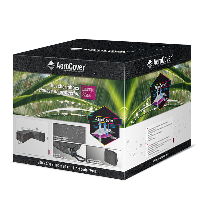 AeroCover Loungesethoes Hoekbank B 300 x D 300 cm