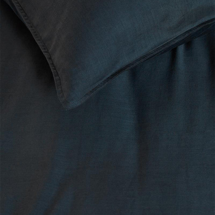 vtwonen Earth Dekbedovertrek 240 x 200/220 cm - Donkerblauw