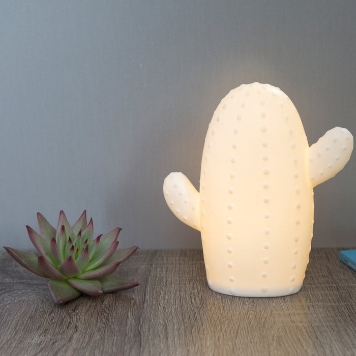 Kikkerland Cactus LED Tafellamp Large