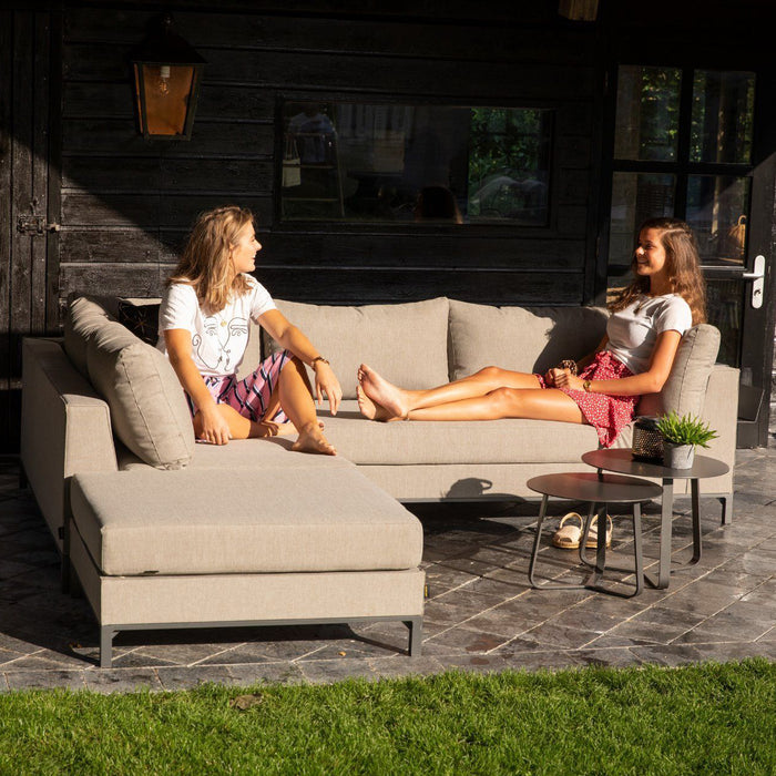 WOOOD Sicilië Loungeset All Weather - Links - Taupe