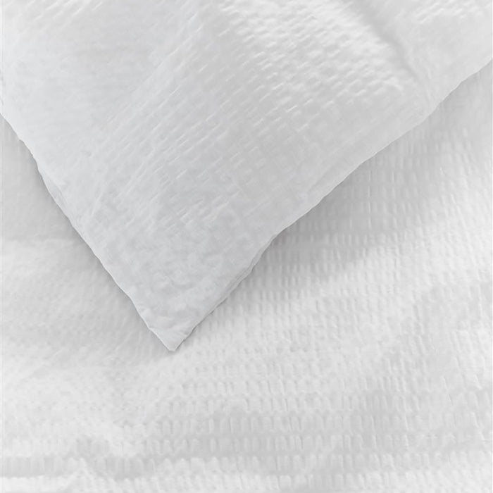 Beddinghouse Wave Dekbedovertrek 200 x 200/220 cm - Wit