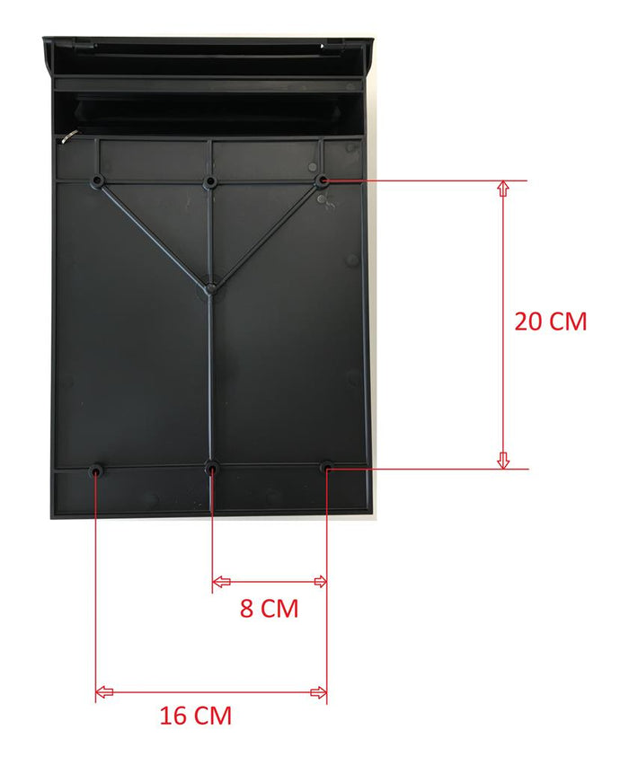 Decayeux P95 Brievenbus – Zwart