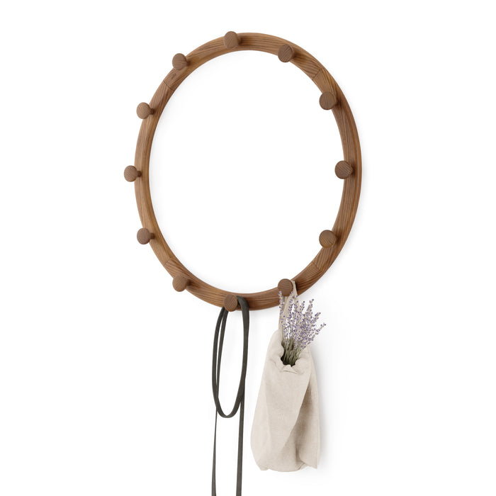 Umbra Slink Kapstok - Set van 4 - Walnoot