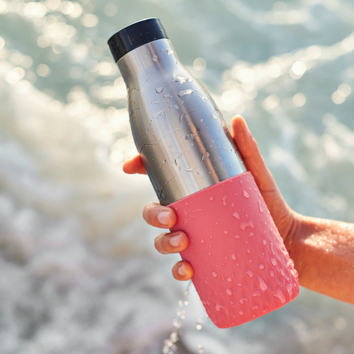 Tefal Bludrop Sleeve Drinkfles - 0,5 L - Koraal