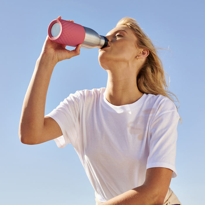 Tefal Bludrop Sleeve Drinkfles - 0,5 L - Koraal