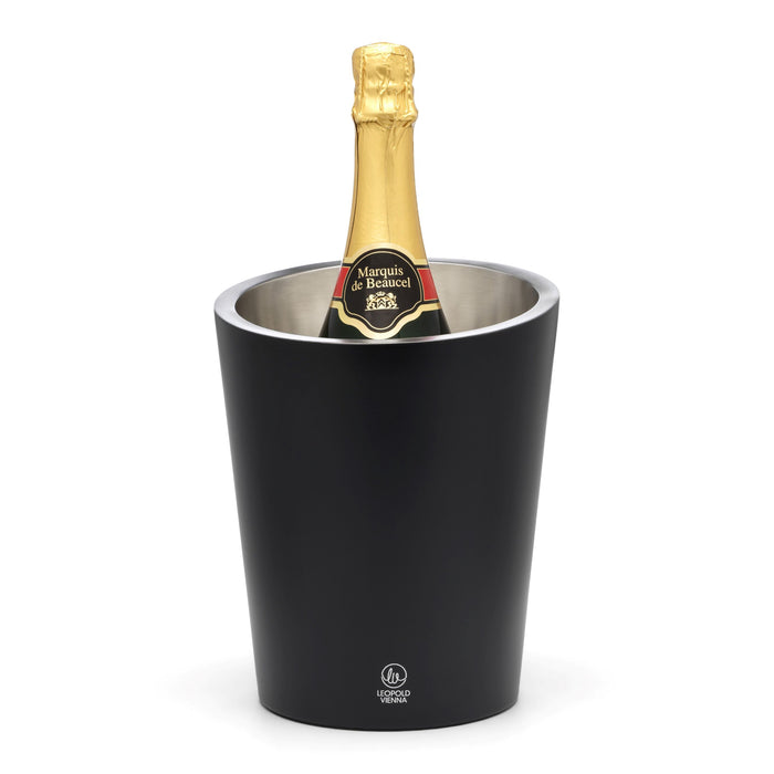 Leopold Vienna Bar Collection Champagnekoeler - Mat Zwart