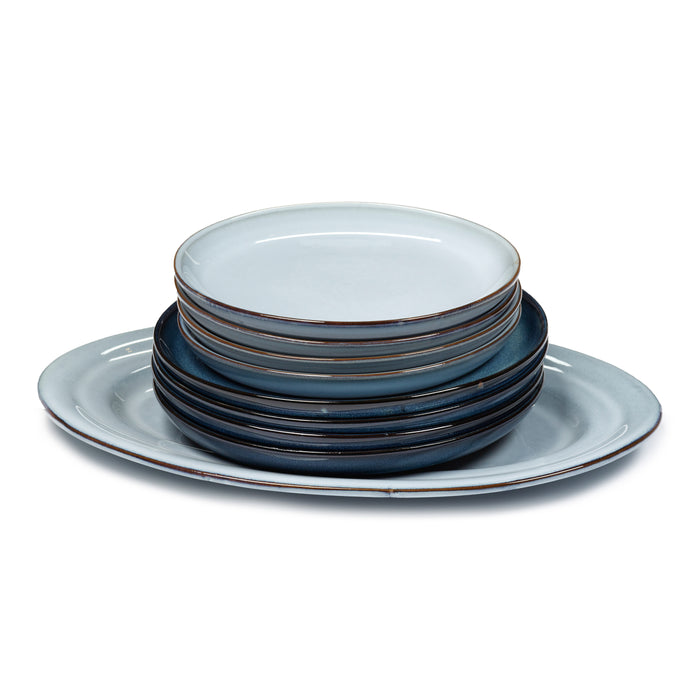 SERAX - Pascale Naessens - Pure Serviesset 9-delig - Blauw