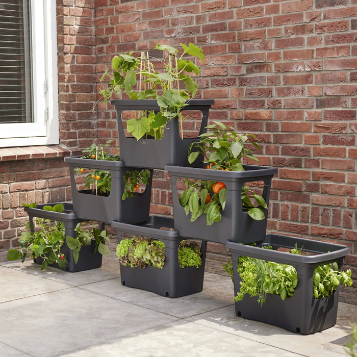 Elho Green Basics Stack & Grow - Groen