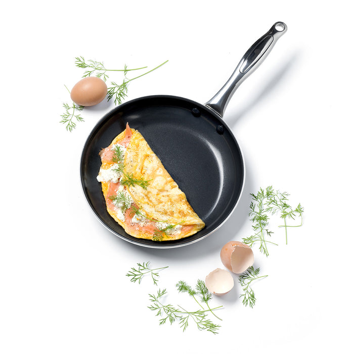 Greenpan Brussels Black Koekenpan Ø 28 cm