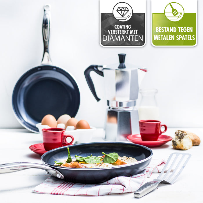 Greenpan Brussels Black Koekenpan Ø 20 cm