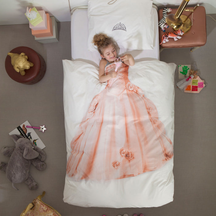 SNURK Princess Dekbedovertrek 140 x 220 cm