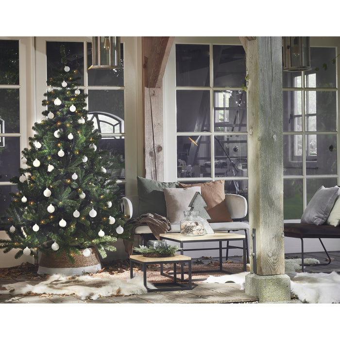 Charlton Kunstkerstboom met LED Verlichting H185 cm Groen