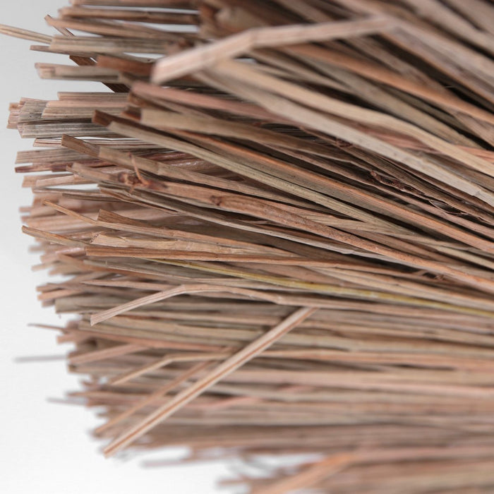 Anne Light & home Plafondlamp Aura Ø 50 Riet - bruin