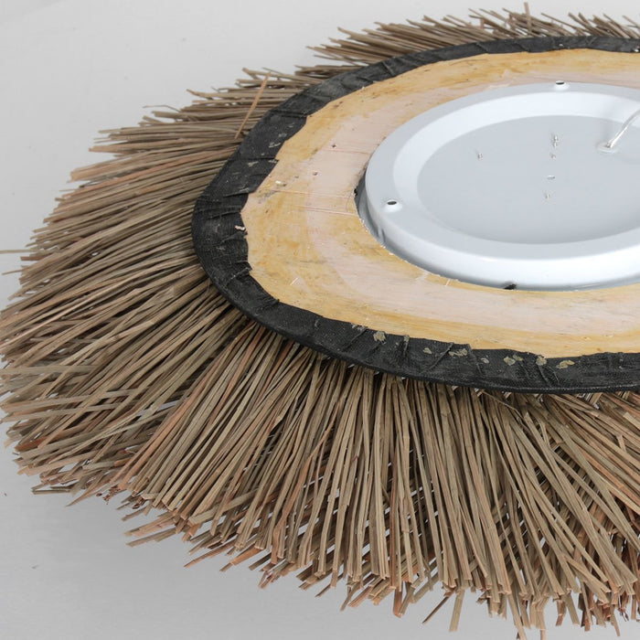 Anne Light & home Plafondlamp Aura Ø 50 Riet - bruin