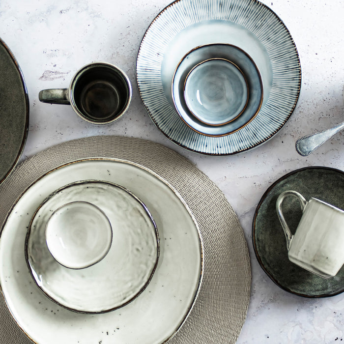 Dutch Rose Amsterdam Organic Kommen Ø 11,5 cm - Crème - 4 st.