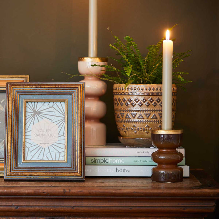 Riverdale - Kandelaar Treasure Bruin 12cm