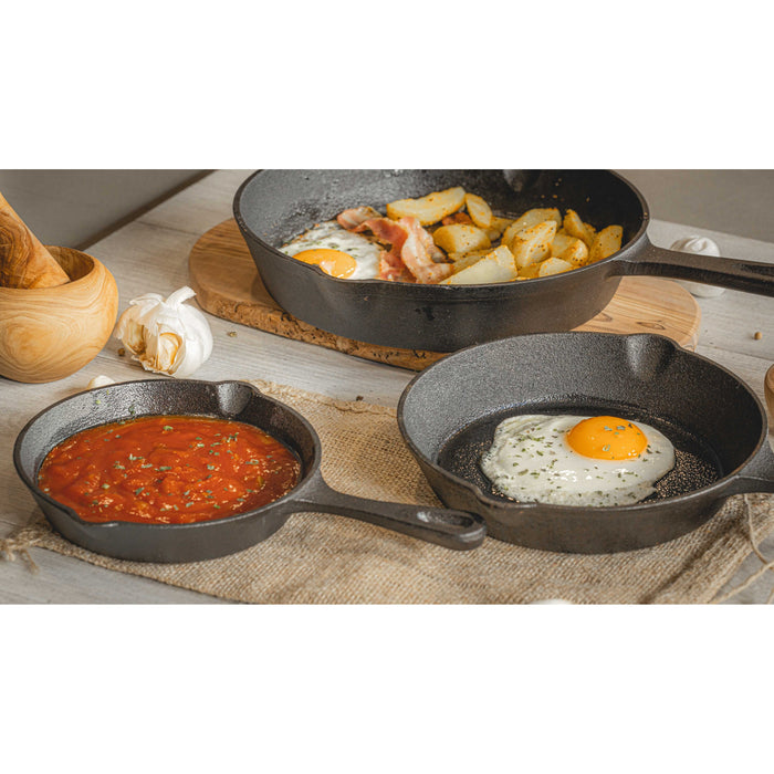 Blackwell Koekenpannenset Gietijzer 3-Delig