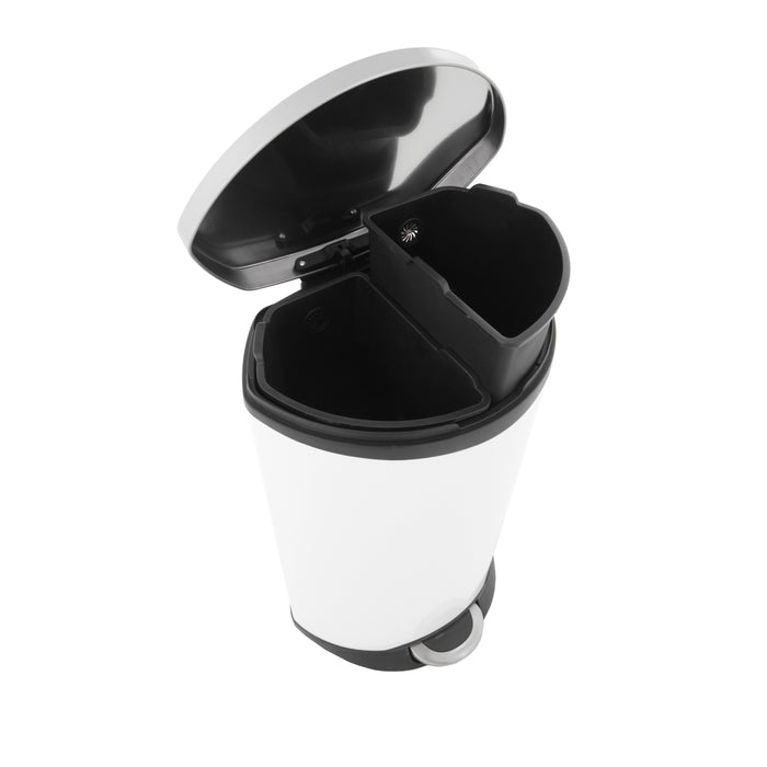 EKO Shell Recycling Pedaalemmer 44 Liter (22+22 Liter)