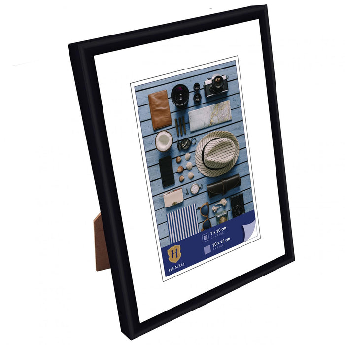 Henzo Fotolijst - Napoli - Fotomaat 10x15 cm - Zwart