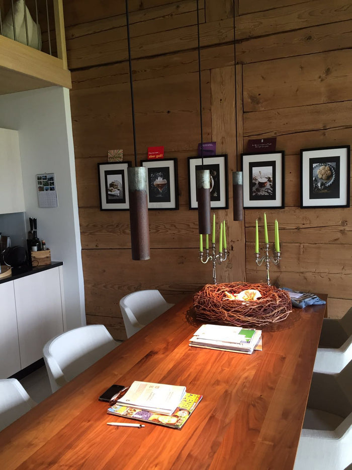 Graypants Roest Vertical 30 zinc hanglamp