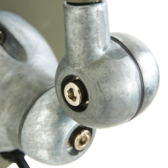 Mexlite - wandlamp - Davin - groen - aluminium metaal - bedlampje -