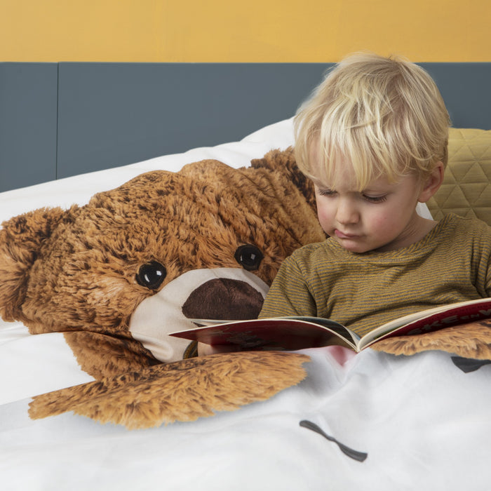 SNURK Teddy Dekbedovertrek 140 x 220 cm