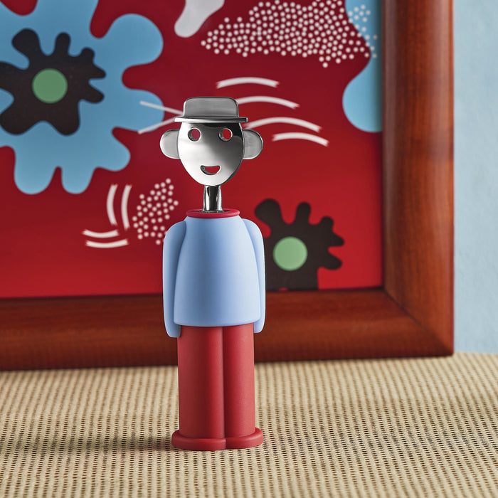 Alessandro M. light blue and red Kurkentrekker