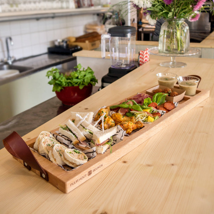 Bowls and Dishes Streetfoodtray Serveerplank 69 x 19,5 cm