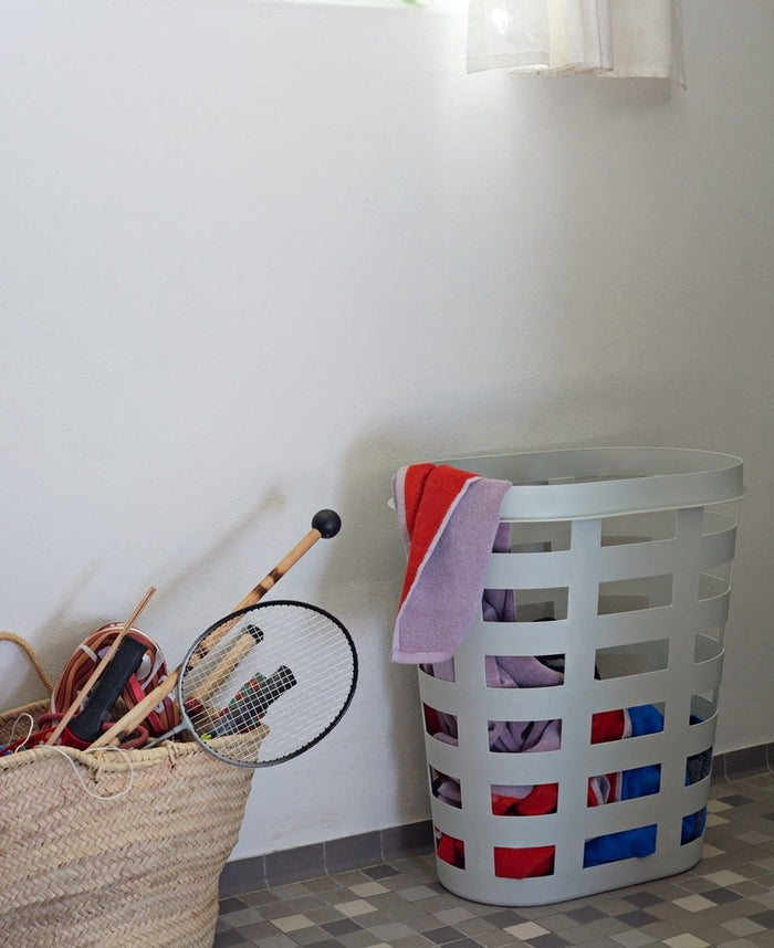 HAY Laundry Basket Wasmand L - Lichtgrijs