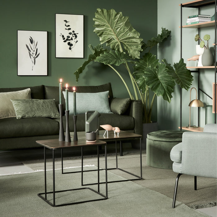 vtwonen Metal Black Kandelaar H 20 cm