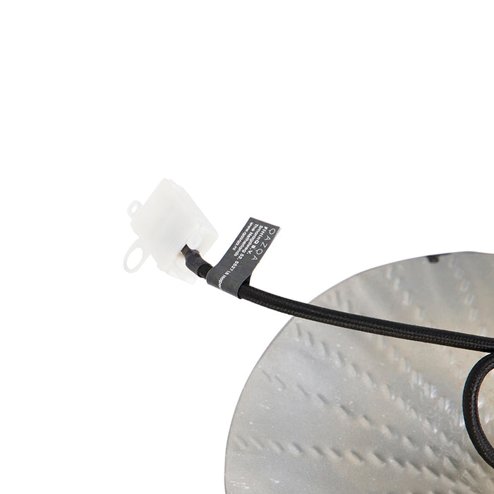 QAZQA Art deco wandlamp antiek goud 93 cm 2-lichts - Kelly