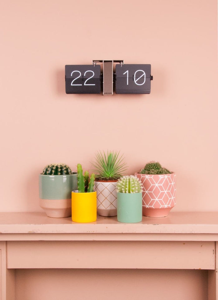 Karlsson No Case Flip Tafelklok/Wandklok 14 x 36 cm