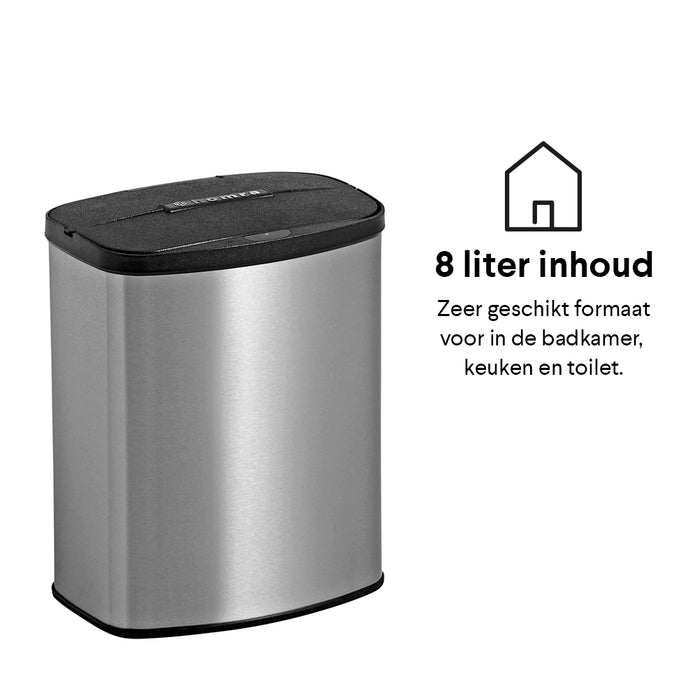 Homra Ixxa Sensor Afvalemmer 8 Liter