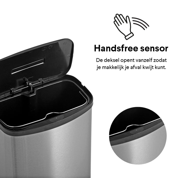 Homra Ixxa Sensor Afvalemmer 8 Liter